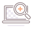Digital zoom Symbol 64x64