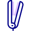 Hair straightener icon 64x64
