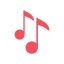 Musical note ícono 64x64