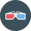 3d glasses icône 64x64