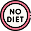 No diet Ikona 64x64
