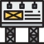 Рекламный щит иконка 64x64