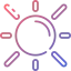 Sun icon 64x64