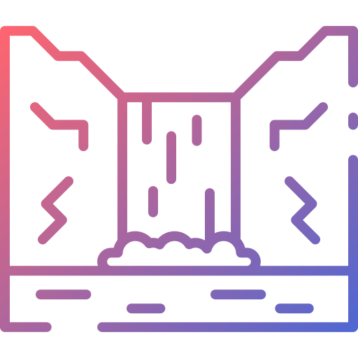 Waterfall icon