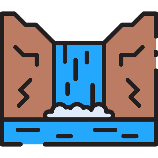 Waterfall icon