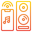 Music system icon 64x64