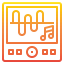 Sound wave icon 64x64