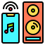 Music system icon 64x64