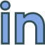Linkedin アイコン 64x64