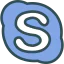 Skype Symbol 64x64