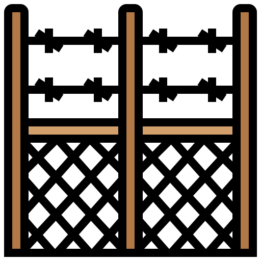 Barbed wire icon