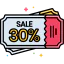 Coupons Ikona 64x64