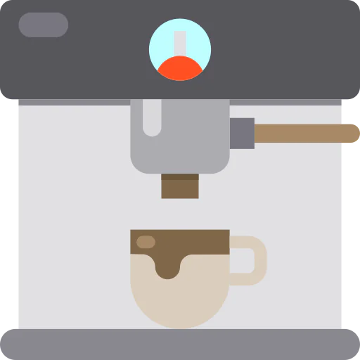 Coffee machine icon