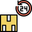 24 hours icon 64x64