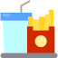 French fries icon 64x64