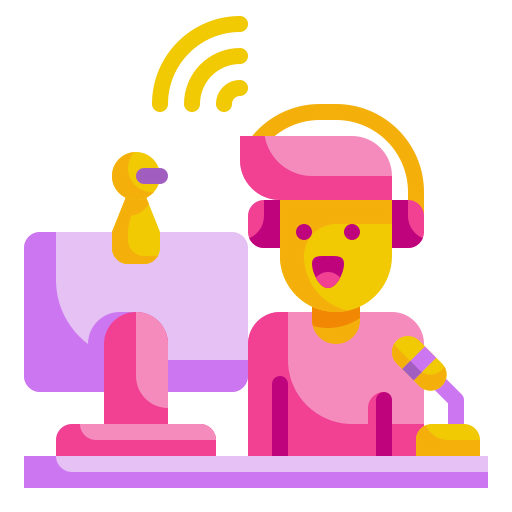 Streamer icon