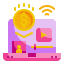 Online payment icon 64x64