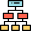 Hierarchical structure icon 64x64