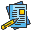 Writing ícono 64x64