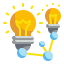 Idea bulb icon 64x64