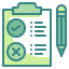 Pros and cons icon 64x64