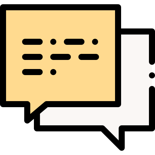 Speech bubble icon