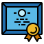 Certificate icon 64x64