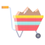 Wheelbarrow icon 64x64