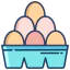 Egg carton ícono 64x64