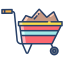 Wheelbarrow icon 64x64