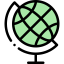 Earth globe icon 64x64