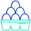 Egg carton ícono 64x64