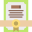 Certificate icon 64x64