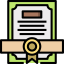 Certificate icon 64x64