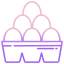 Egg carton ícono 64x64