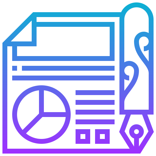 Pie graph icon