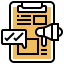 Clipboard icon 64x64