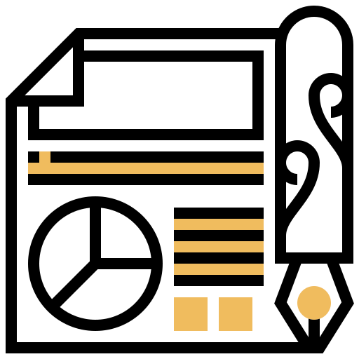 Pie graph icon