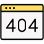 404 error アイコン 64x64