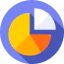 Pie chart icon 64x64