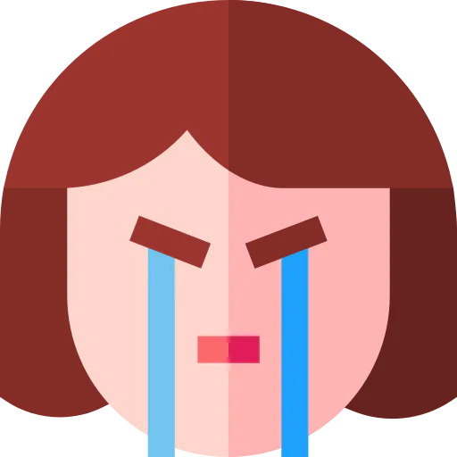 Crying icon