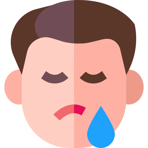 Crying icon