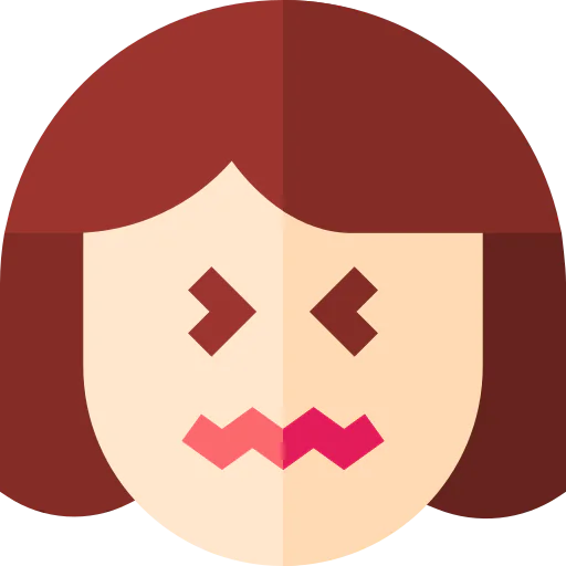 Scared icon