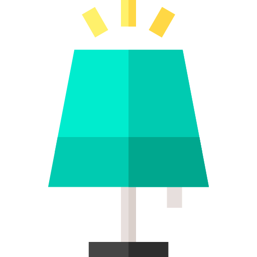 Table lamp icon