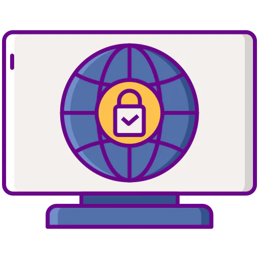 Internet security icon