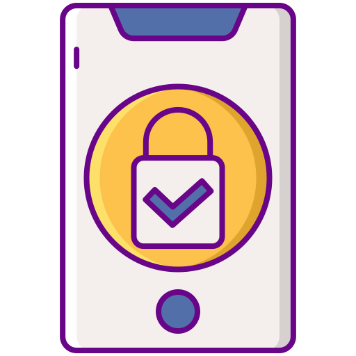 Mobile security icon