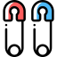 Safety pin icon 64x64