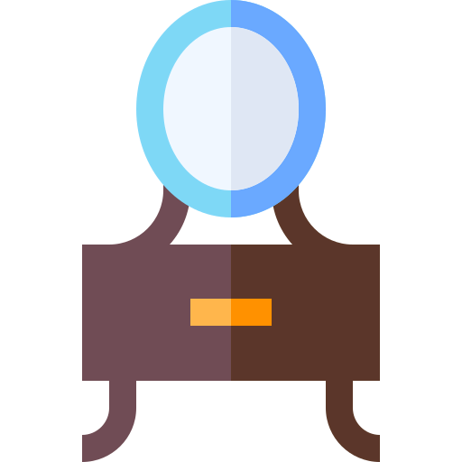 Dressing table icon