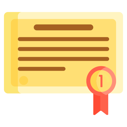 Certificate icon