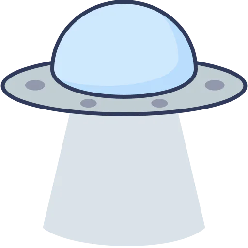 Alien ship icon
